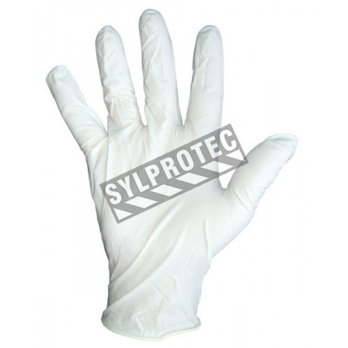 Latex glove powder free 9.5 in, 5 mil. bt/100 un. large