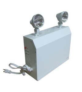 Emergency light unit 12 V 200 W with 2 spotlights