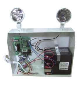 Unité d'éclairage d'urgence 12 V 200 W avec 2 phares