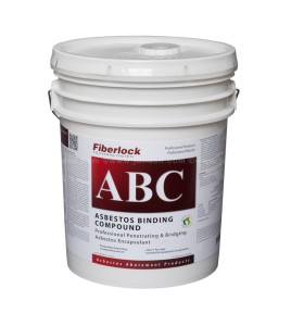 Fiberlock ABC Asbestos Binding Compound white encapsulant and sealant, 20 L (5 gallons).