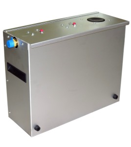 Wastewater filtration pump for TeleShower decontamination shower. 25 µm & 5 µm filters included.