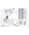 Système de filtration d’air HEPA à pression négative avec manomètre. Débit variable 1300 CFM à 2000 CFM. Pour amiante, etc.