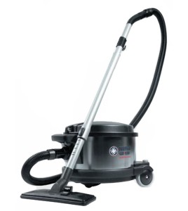 Nilfisk GD930 industrial vacuum cleaner with HEPA filter, 4 gallons, with bag, for asbestos, hazardous dusts and dry materials.