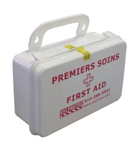 Adhesive security seals for first aid kits, 25/package.