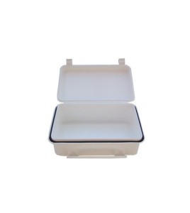 Empty polypropylene case for vehicle first aid kit (TR01).