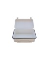 Empty polypropylene case for vehicle first aid kit (TR01).