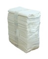 Disposable 2-ply tissue bed sheets for twin bed, 25/pkg.