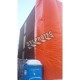 Orange tarp roll, 3 mil., 12 feet X 100 feet, for asbestos removal.