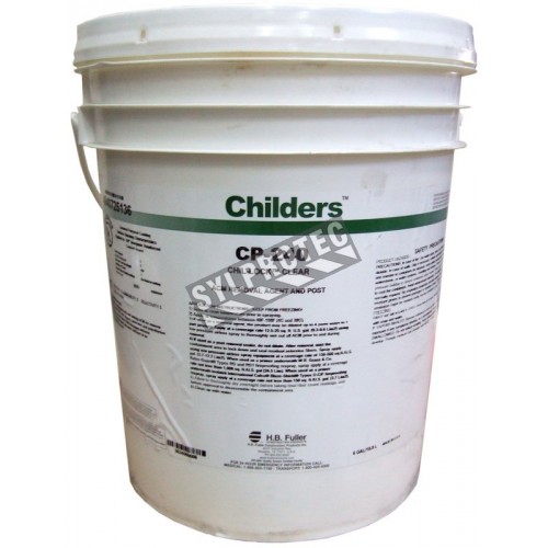 Agent mouillant et d'encapsulation temporaire, colle, lockdown pour amiante Childers CP-240, 20 L (5 gallons)