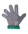 Ambidextrous cut-resistant A9, UL-listed stainless steel metal mesh glove. FDA approved for food handling. Sold individually.