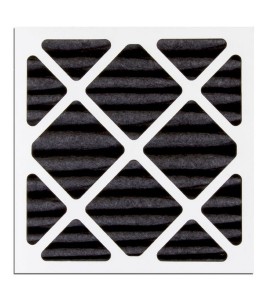 Second stage optional filter for organic vapours on HEPA-AIRE/BULLDOG air scrubber. 24"X 24"X 2" filter for particles 3 to 10 µm