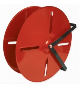 High capacity 24-inch hose reel for 150 feet heavy duty double jacket or rubber hose.