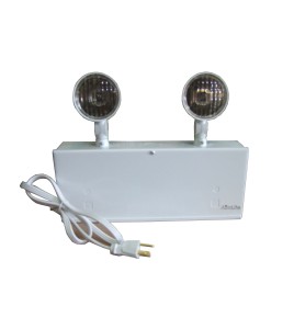 Emergency light unit 6 V 36 W with 2 spotlights