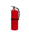 Portable fire extinguisher with powder, 20 lbs, type ABC, ULC 10A-120 BC, with wall hook.