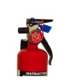 Portable fire extinguisher with powder, 2.5 lbs type ABC, ULC 1A-10BC, with vehicle hook.