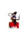 Portable fire extinguisher with powder, 5 lbs, type ABC, ULC 3A-10BC, with wall hook.