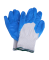 Cotton gloves with nitril coating 