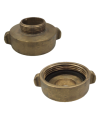 Threaded brass reducer 2.5 inch to 1.5 inch female to male