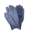 Gray nylon gloves coated with polyurethane for great dexterity, 12 pairs/package.