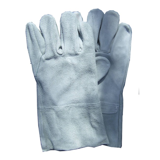 Gants pour soudeur cuir fendu manchette de  4 po.