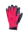 Dexterity winter glove with PVC coating dipped