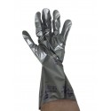 Gants Silver Shield ambidextres sans poudre de 2,7 mils d'épaisseur pour protection chimique. Vendu à la paire.