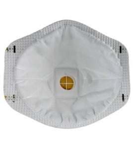 Masque de protection respiratoire 8511 avec valve de 3M, N95. Efficace contre les particules solides et liquides sans huile.