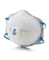 Masque de protection respiratoire P95 avec soupape de 3M. Protection contre les particules huileuses et les vapeurs organiques.