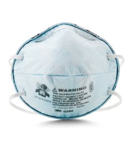 3M R95 NIOSH approved particulate respirator. Protects from oil based particles and acid gases.