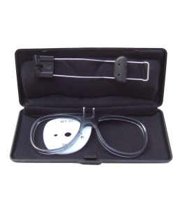 3M ajustable spectacle kit for full facepiece respirators 6000 series. Prescription lenses not included