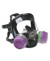 North 7600 series NIOSH  approved large respirator for North N series filters, cartridges, cartridge/filters.