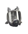 3M 6000DIN series full facepiece for face-mounted powered air purifying respirators and air supplied respirators. Small size.