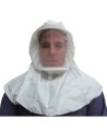 S-series polypropylene hood for respiratory protection systems in health, food and pharmaceutical sectors. Medium/large size.