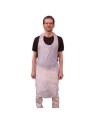 Polyethylene apron 1 mil 46 X 28  pq/100 units