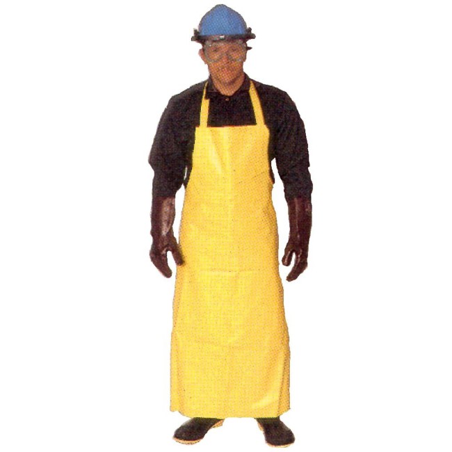 Apron with vinyl bib, P.V.C.  38 in X  48in.