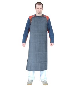 Rubber apron size: 36" X 46"