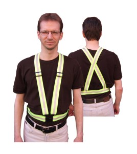 Traffic sash made with 1 1/2 in. vertical front bands