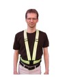 Traffic sash made with 1 1/2 in. vertical front bands