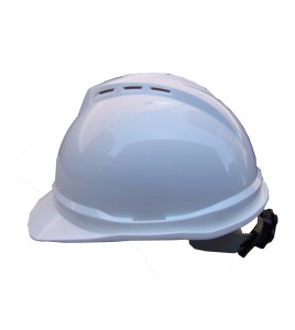 Vented  V-GUARD helmet 4 points, ratchet