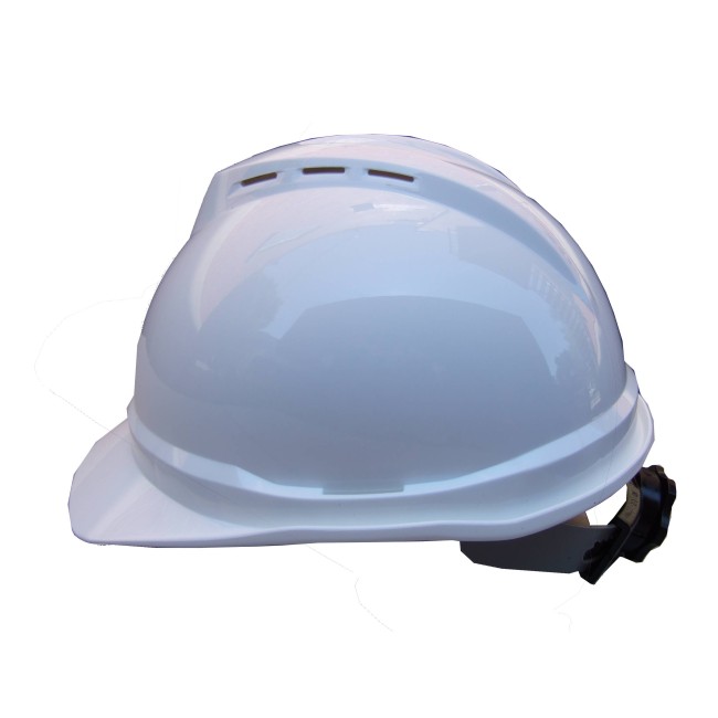 Vented  V-GUARD helmet 4 points, ratchet