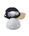 Protective Shell Insert for Baseball Cap, white.