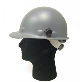 Fibre-Metal Roughneck P2A welding hard hat, with ratchet, certified CSA type I class G.