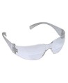 3M Virtua Max protective eyewear with anti-fog treated clear polycarbonate lenses and a +2,5 bifocal magnification strength.