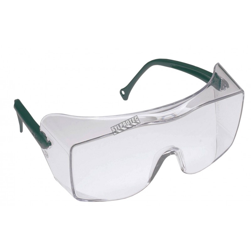 3m Ox Protective Eyewear With Clear Lens For Over The Glass Coverage