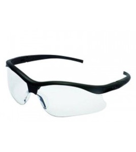 Jackson Safety Nemesis protective eyewear with anti-fog treated clear polycarbonate lens. Features eye glass cord & sport design