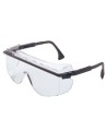 Lunette de sécurité Astro OTG 3001 pour protection oculaire par Uvex. Lentille transparente & revêtement antibuée Uvextreme.