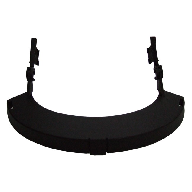 Porte-visière en nylon pour protection faciale sur mesure par North. Conçu pour installation sur casque de style minier North.