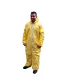 TYCHEM 2000 disposable yellow coverall with hood sold individually