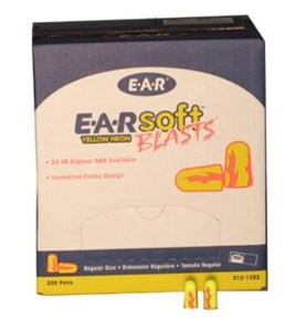 Bouchon EARSOFT régulier sans corde, 33 db bt/200