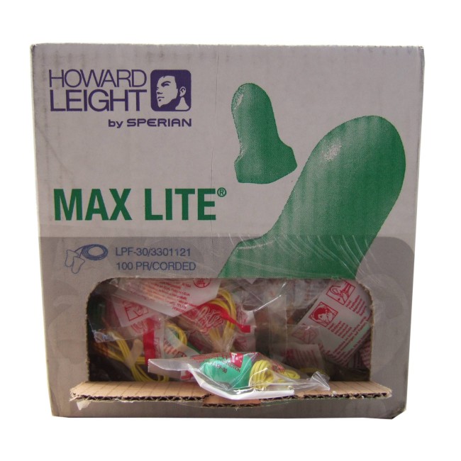 Earplug MAX LITE corded, 30 db, bt/100